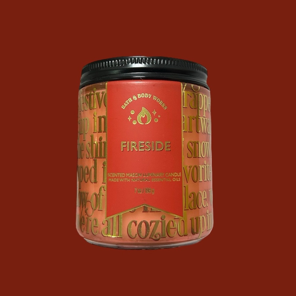 Bath and Body Works Fireside Scented Candle